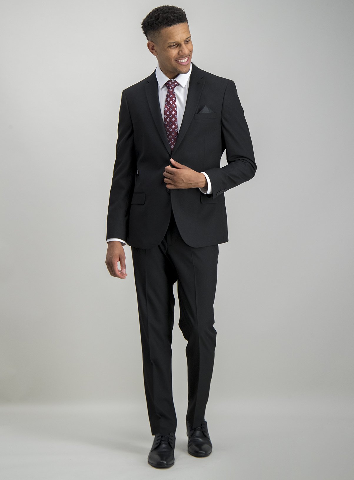 Black Slim Fit Suit Jacket Review