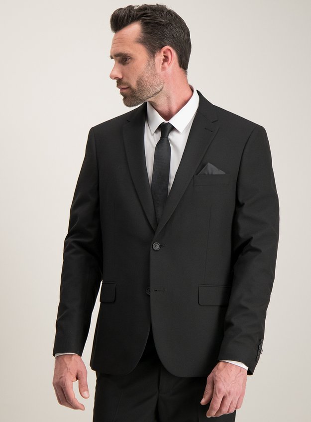 Menswear Black Tailored Fit Suit Jacket Tu Clothing