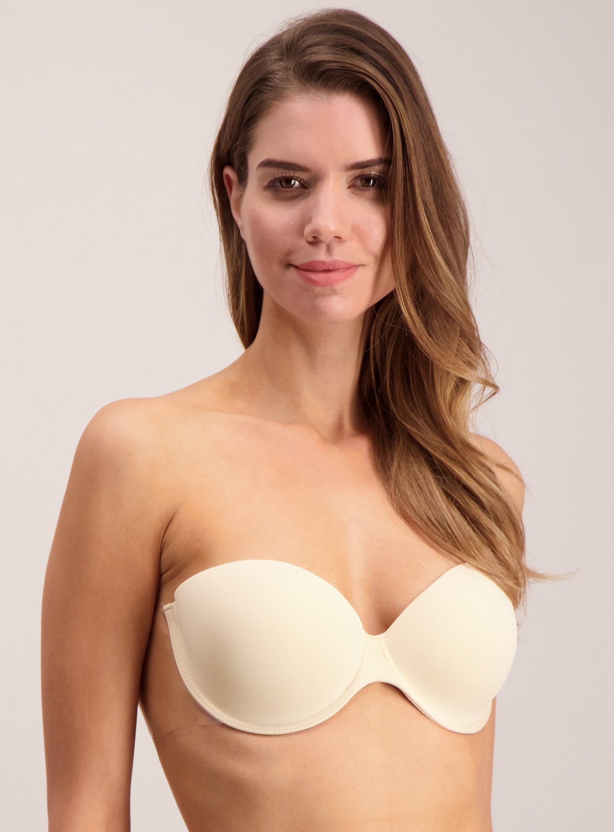 PERFECTION Nude Stick On Strapless Winged Bra Review