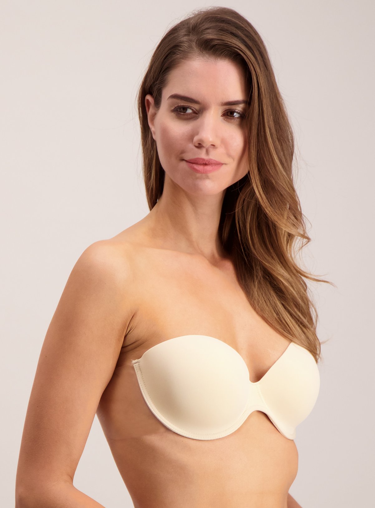 PERFECTION Nude Stick On Strapless Winged Bra Review