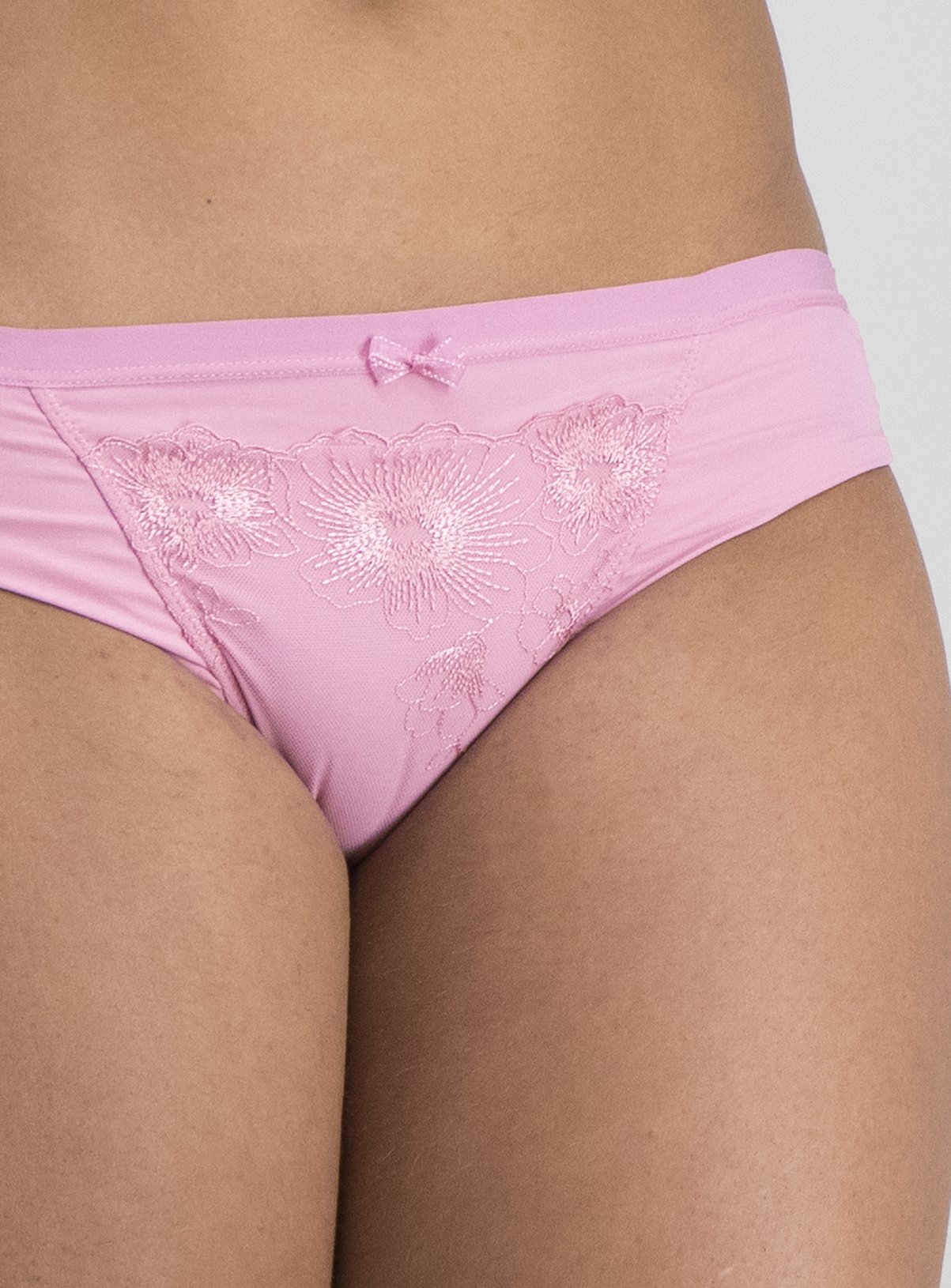 Bright Pink Embroidered Brazilian Knickers Review