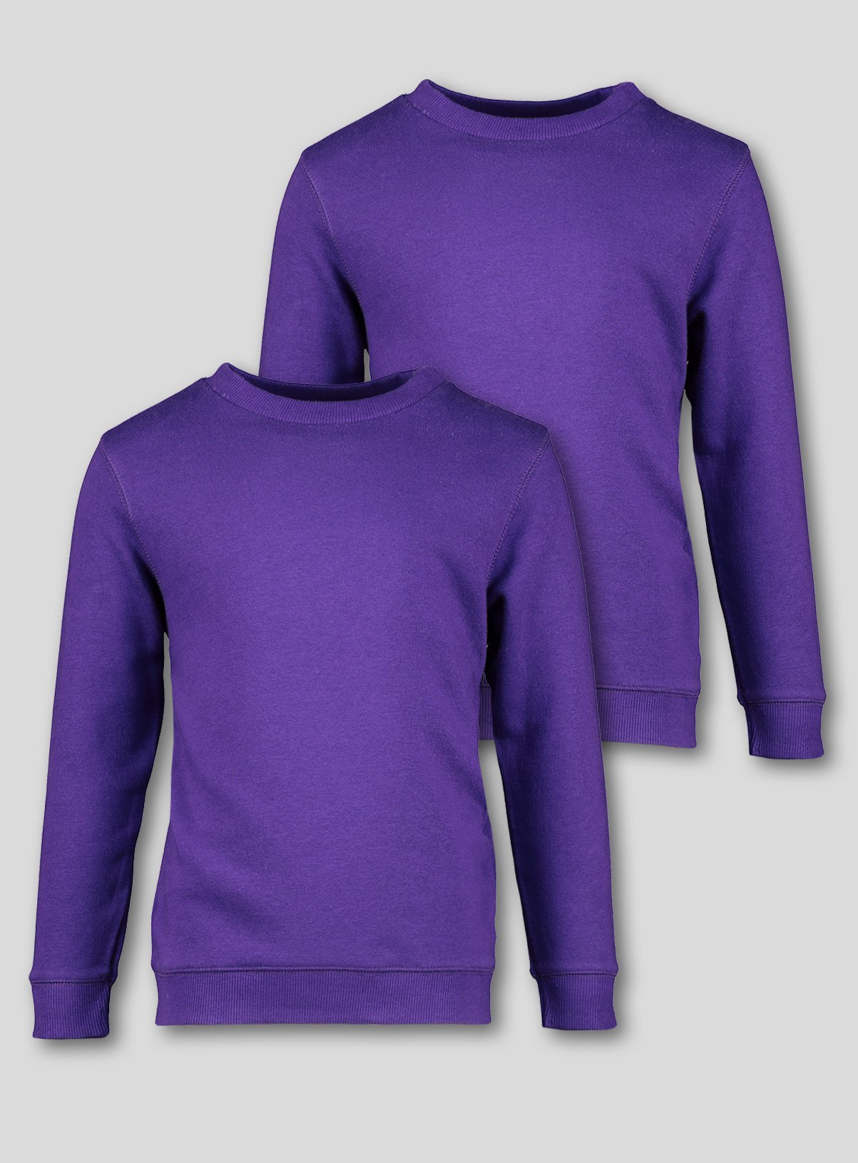 bright purple sweatshirt