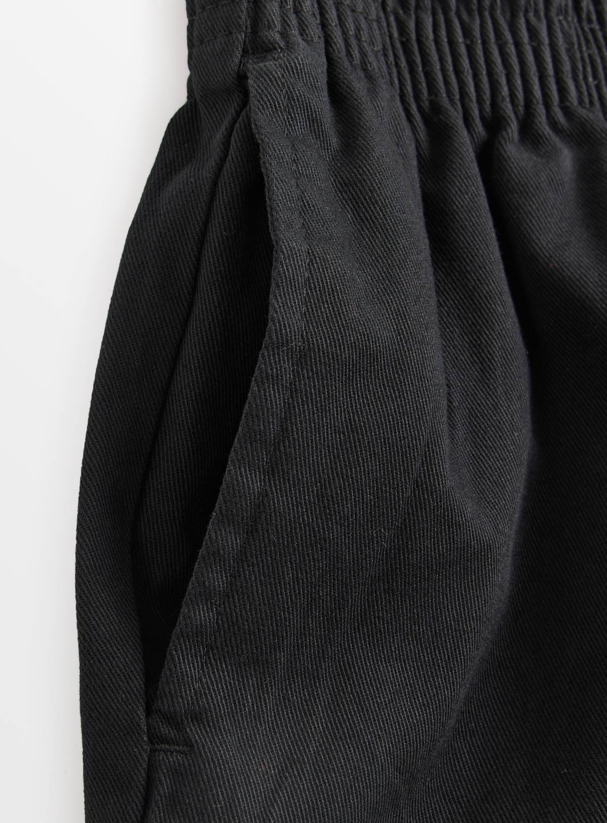 Black Cotton Rugby Shorts 2 Pack 11 years - Image 3