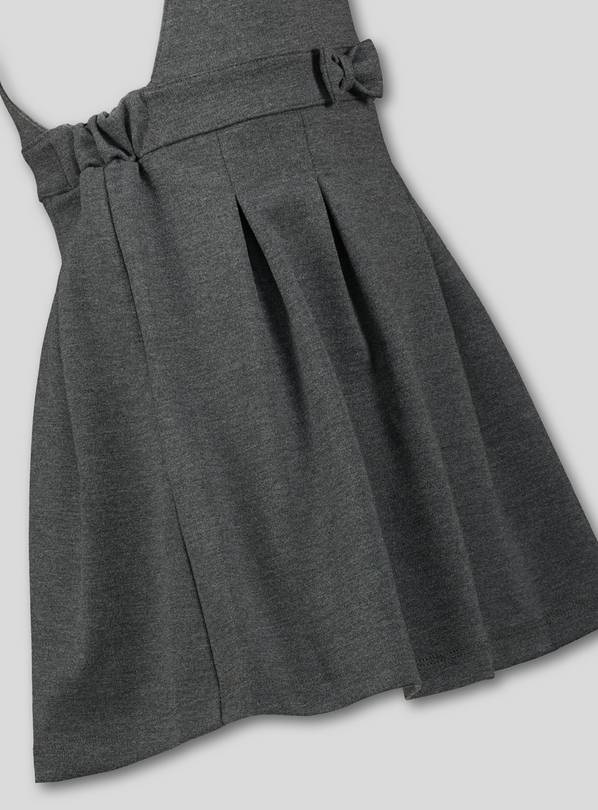 Grey jersey pinafore outlet school dress