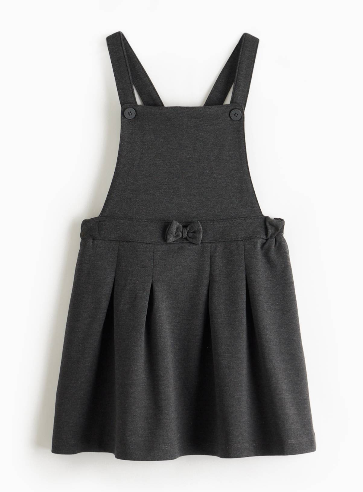 Grey Jersey Tabard Pinafore 5 years - Image 2