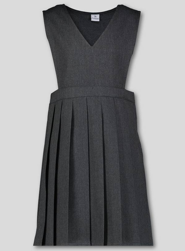 Pleated pinafore skirt best sale