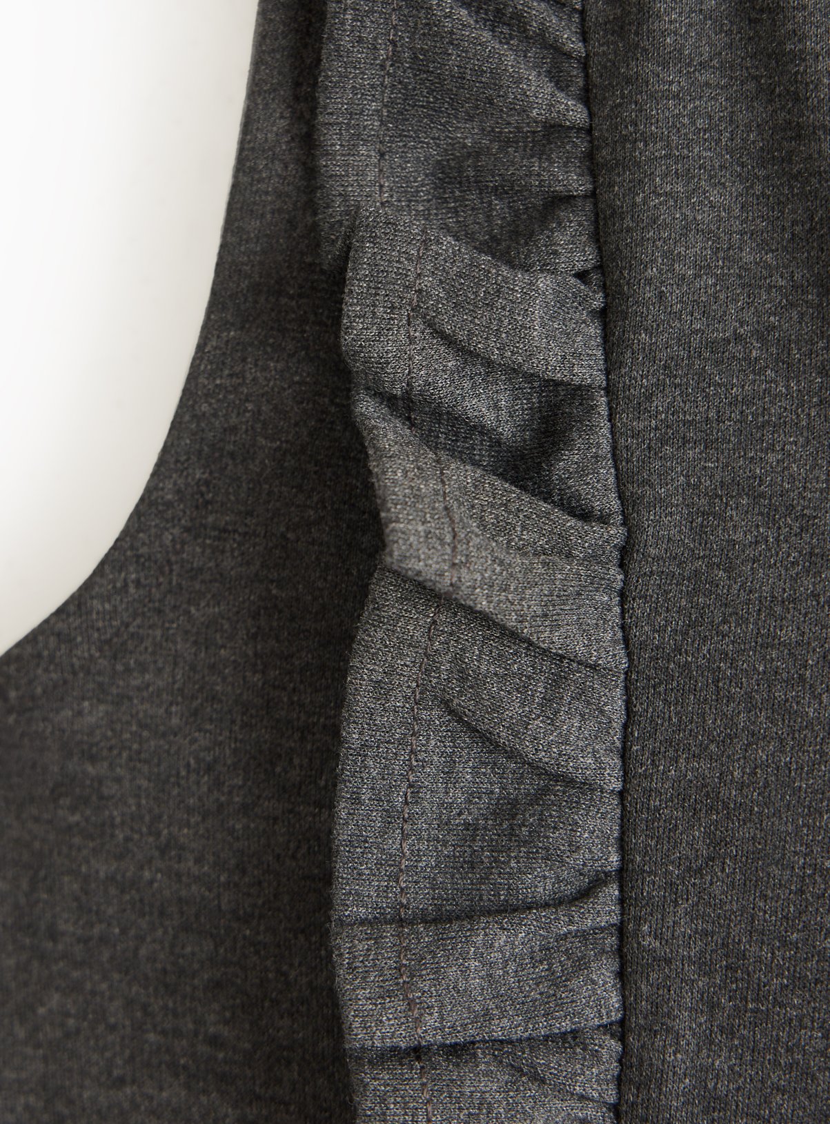 Grey Jersey Ruffle Playsuit 5 years - Image 4 thumbnail