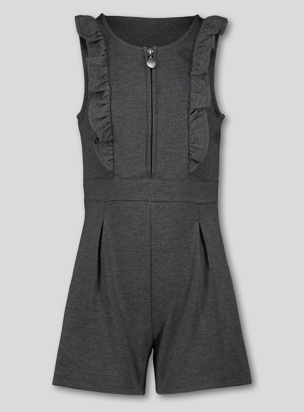 Grey Jersey Ruffle Playsuit 5 years - Image 5 thumbnail
