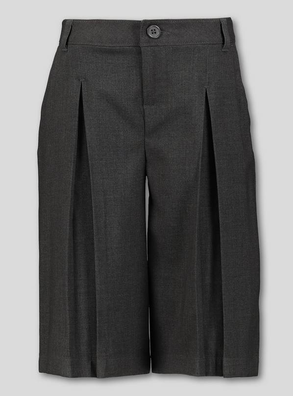 Grey Long Culotte Trousers - 4 years