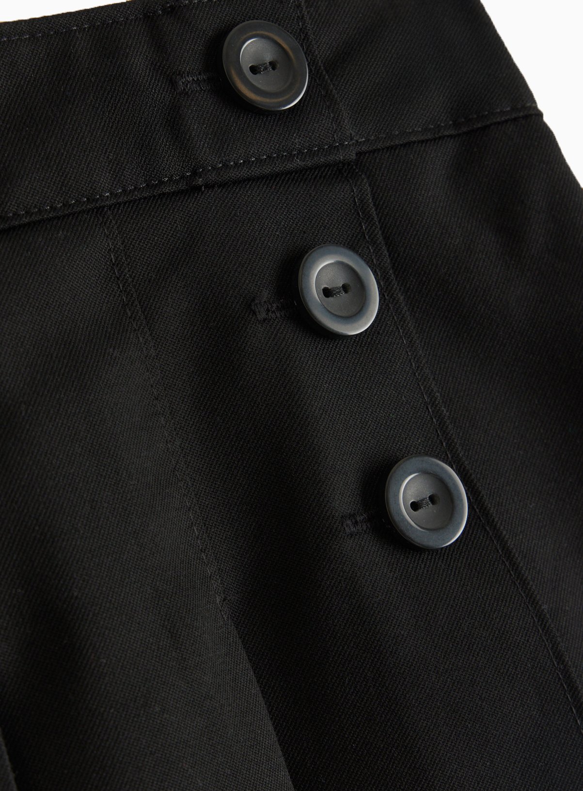 Black Woven Adjustable Waistband Skort 8 years - Image 4 thumbnail