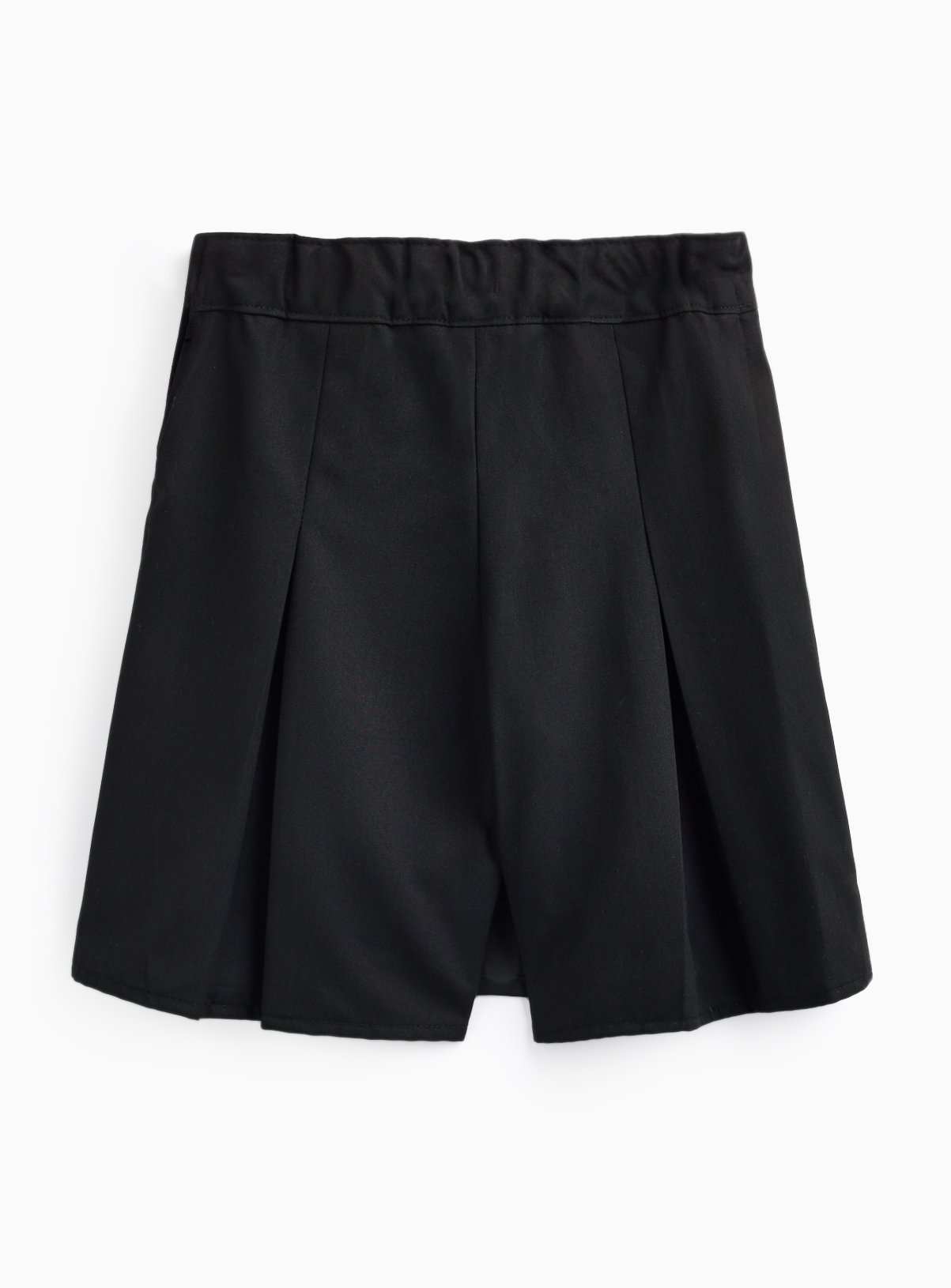 Black Woven Adjustable Waistband Skort 8 years - Image 5 thumbnail