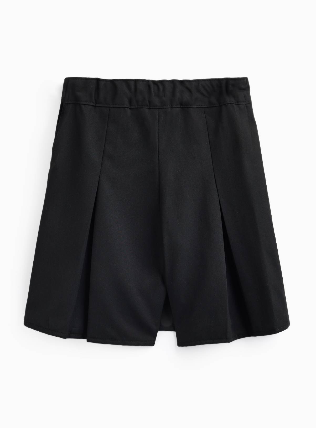Black Woven Adjustable Waistband Skort 8 years - Image 5