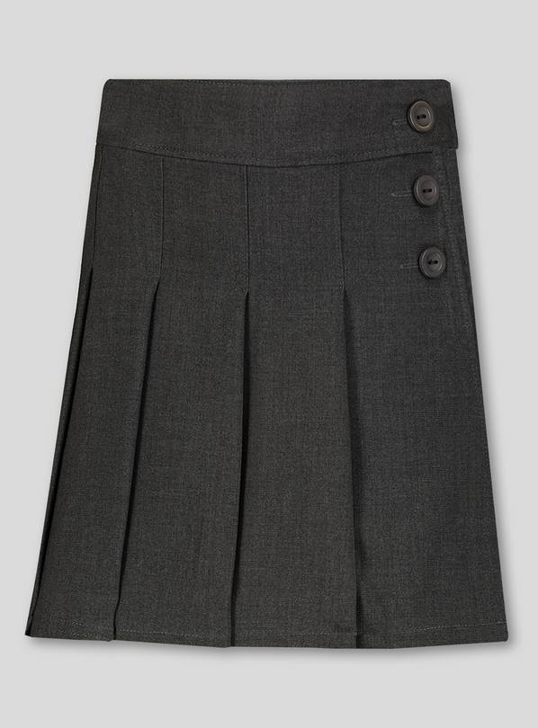 Grey school skirt size clearance 12