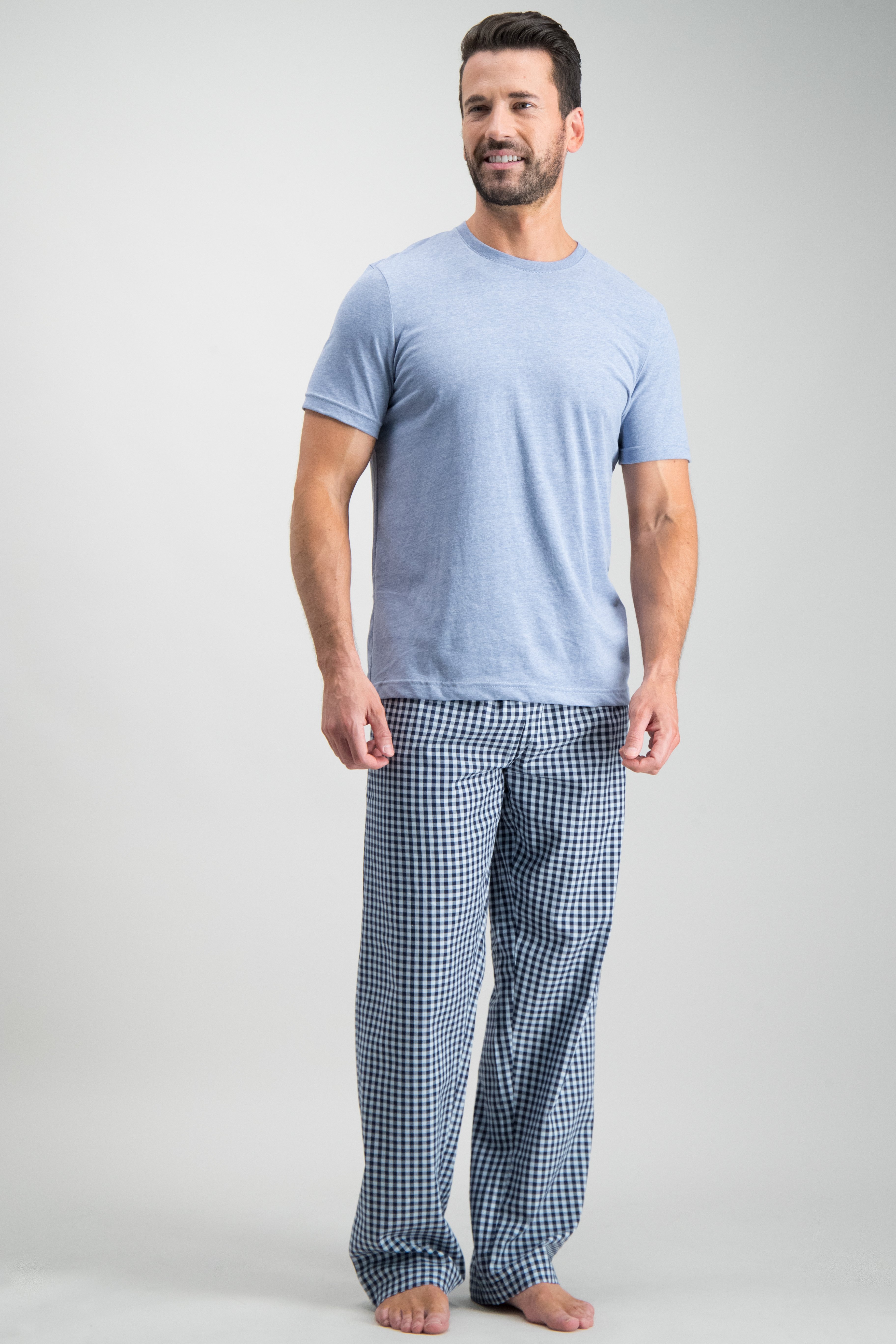 Blue & Navy Gingham Pyjamas Review