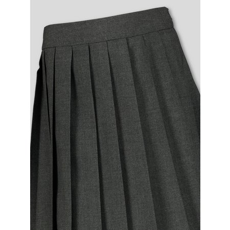 Grey Permanent Pleat Skirt - 16 years