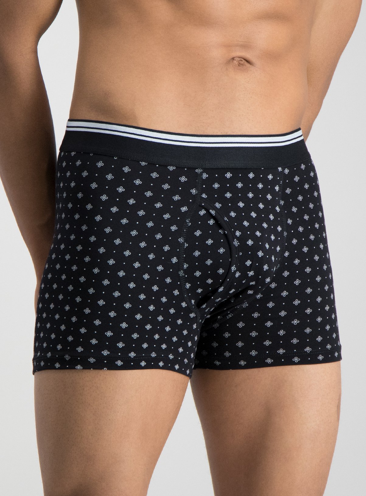 Monochrome Geometric Print Trunks 3 Pack Review