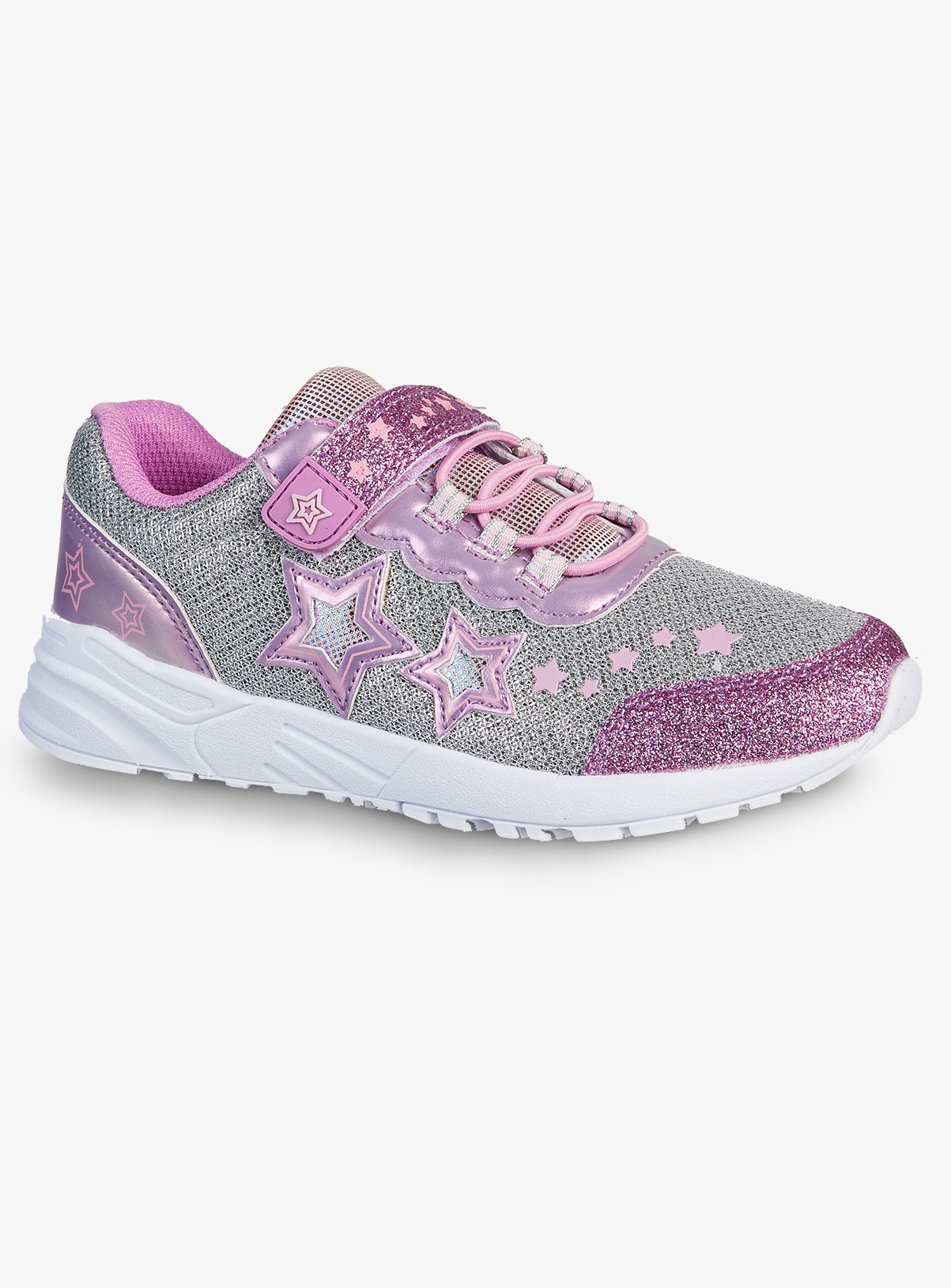 pink sequin trainers