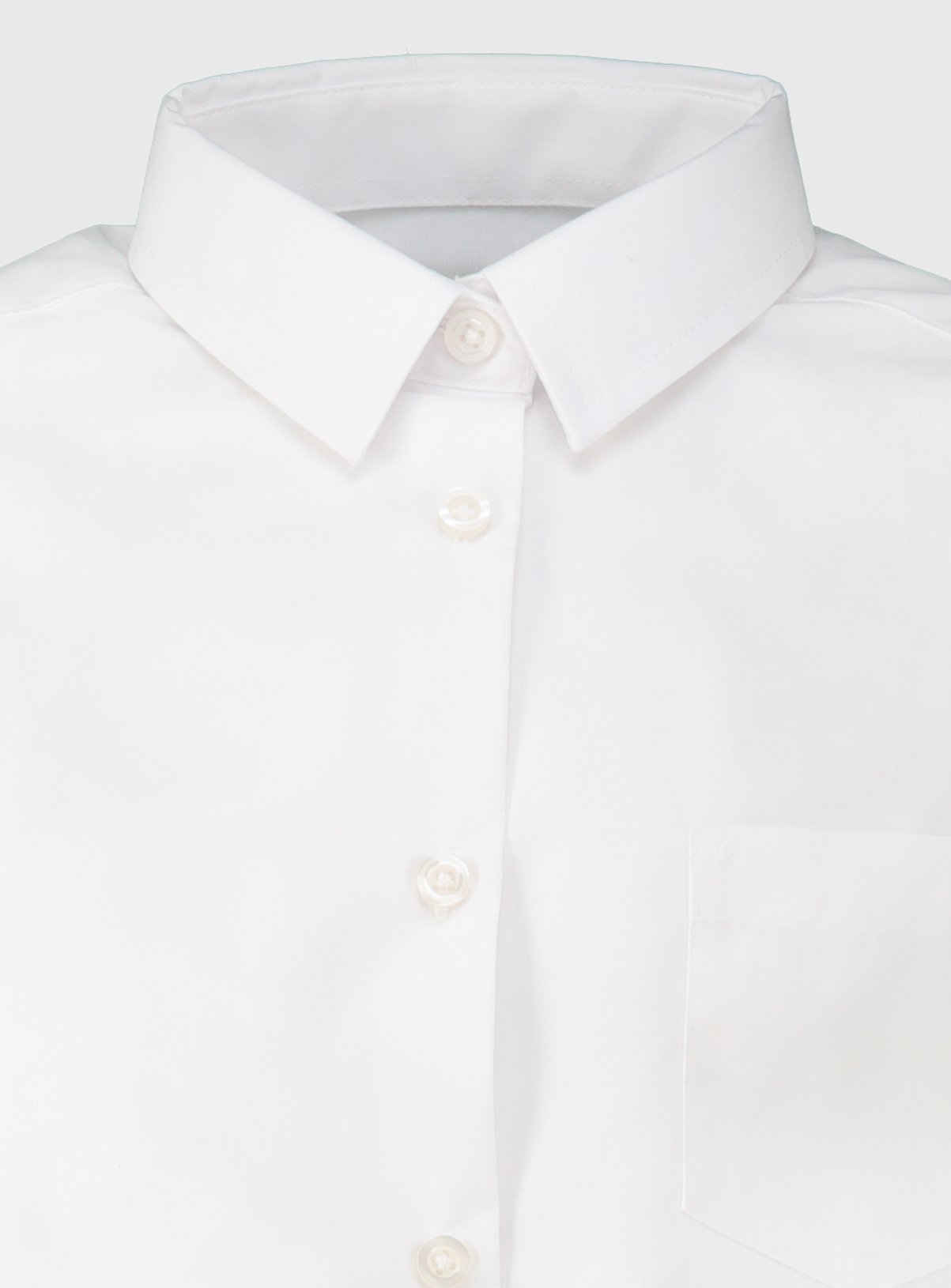 White Non Iron School Shirts 5 Pack Review