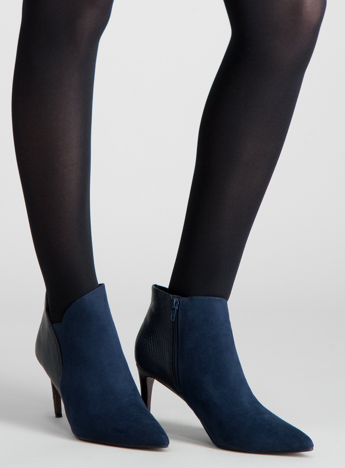 Sole Comfort Online Exclusive Navy Pointed Ankle Boots Review