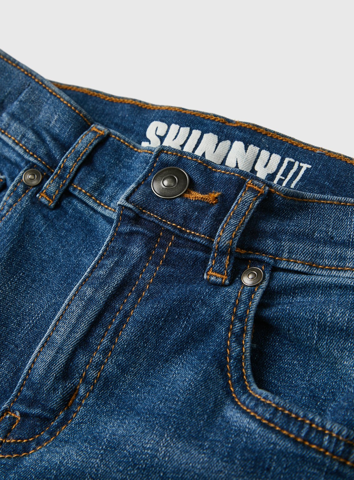 Blue Denim Mid Wash Skinny Fit Jeans Review