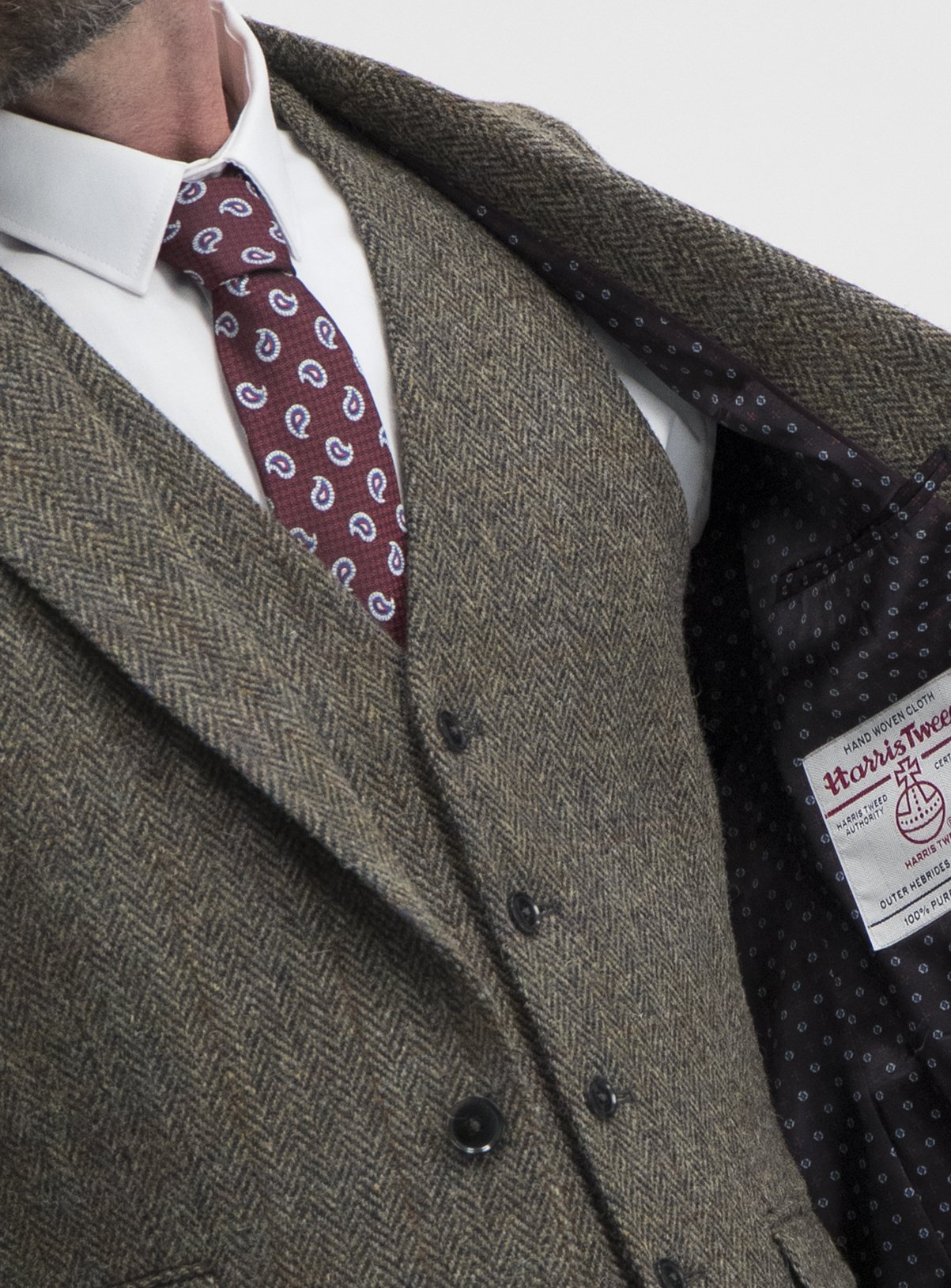 HARRIS TWEED Brown Check Waistcoat Review