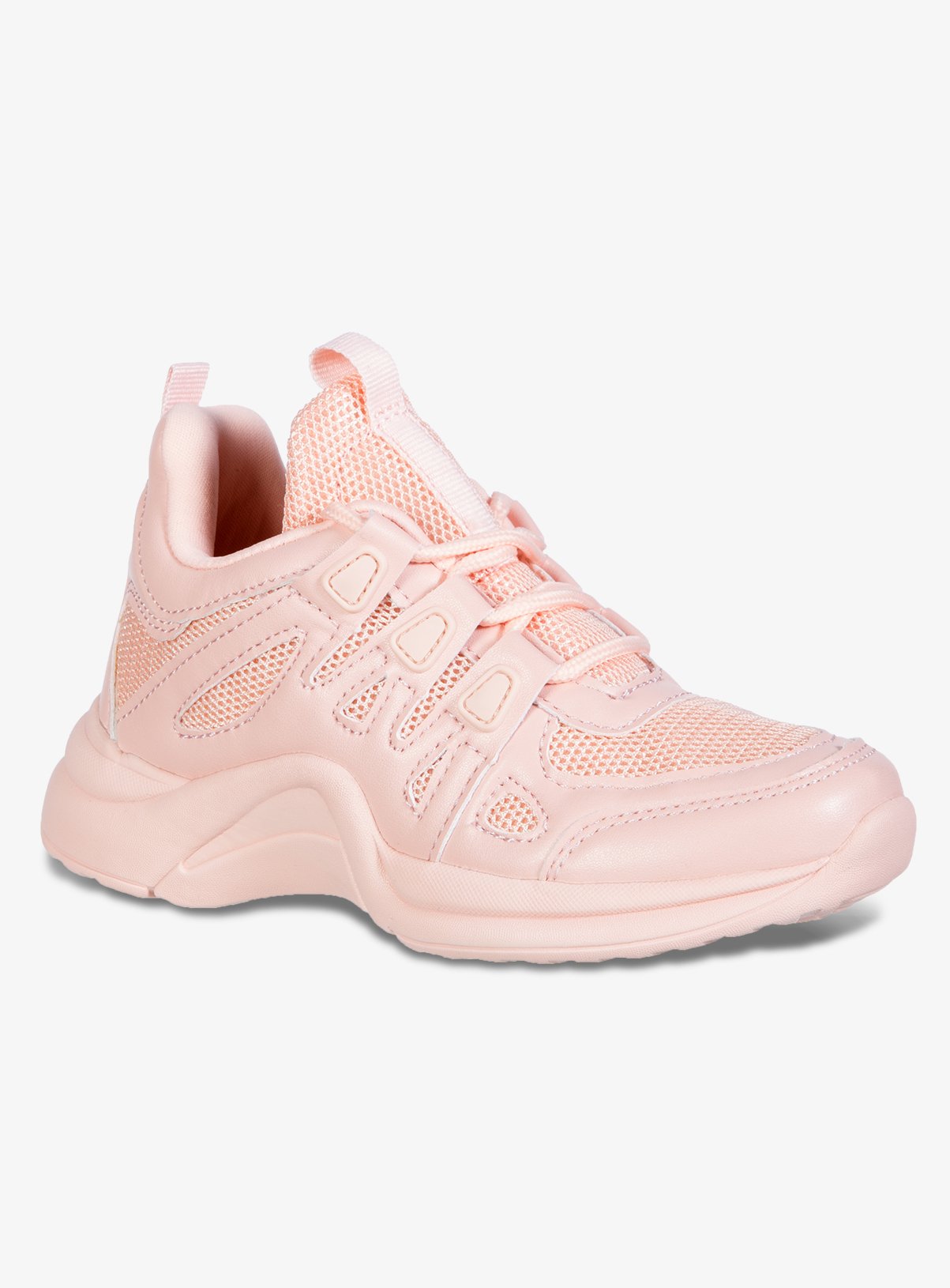chunky pink trainers