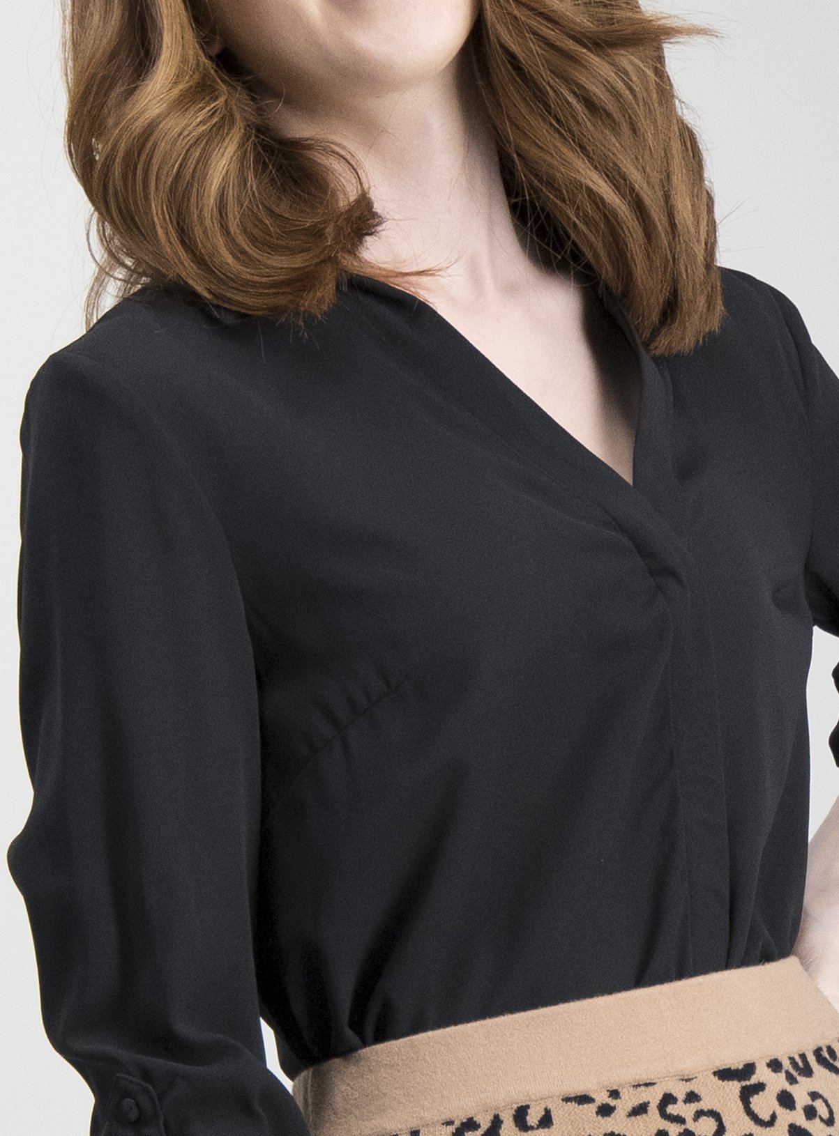 Black Tab Sleeve Blouse Review