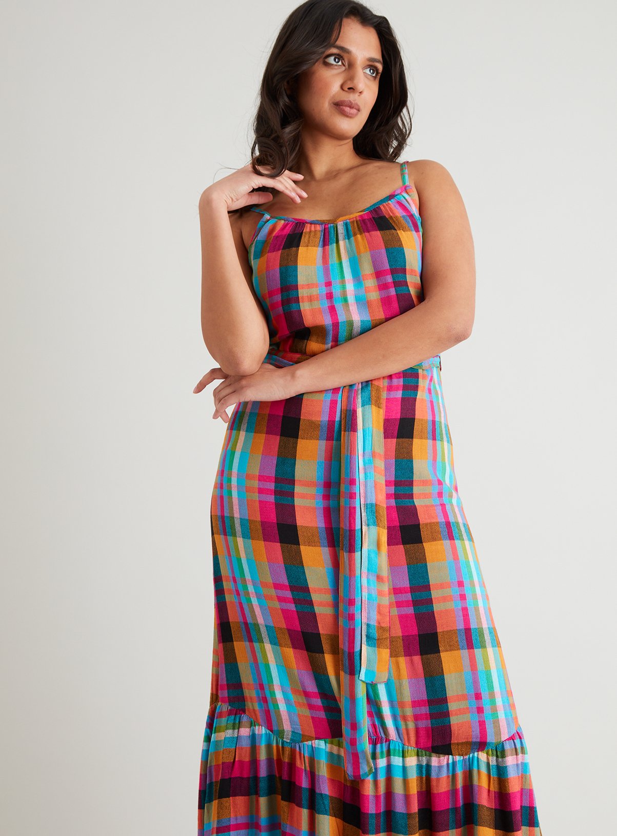 bright multi coloured jumpsuit