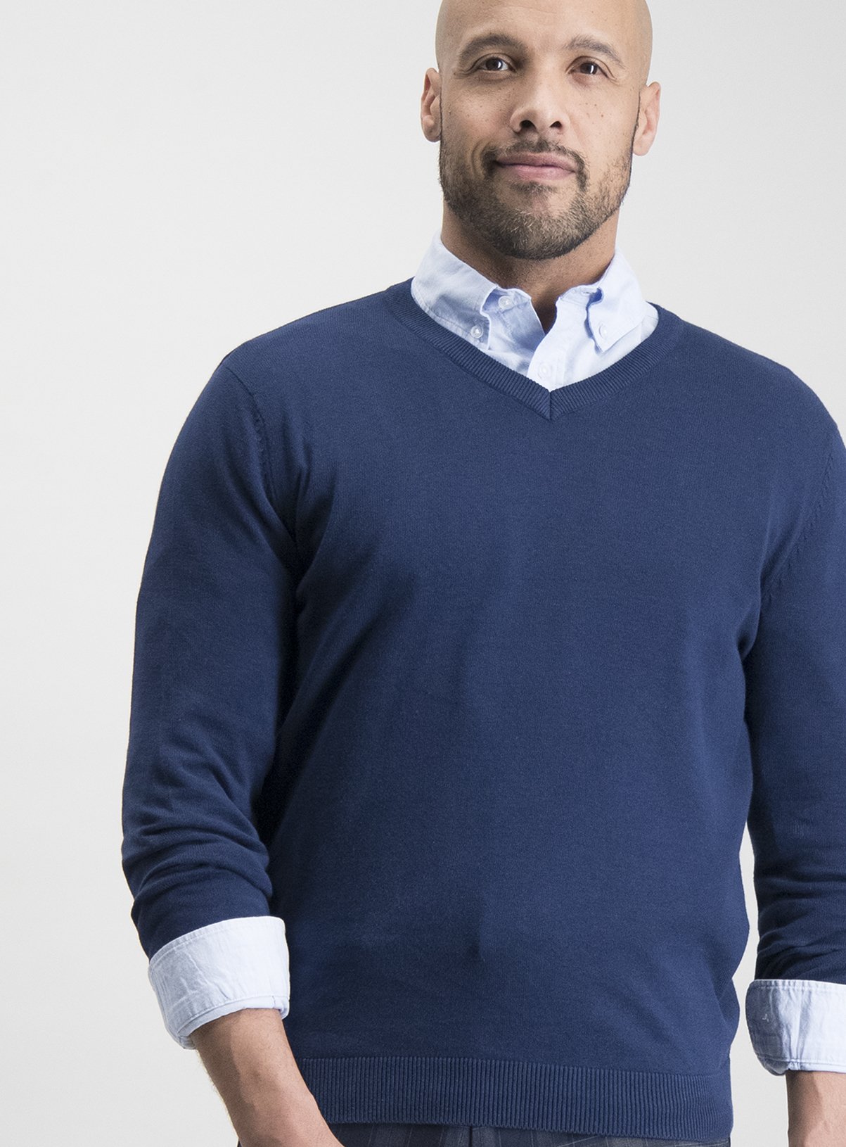 Navy V-Neck Jumper Review