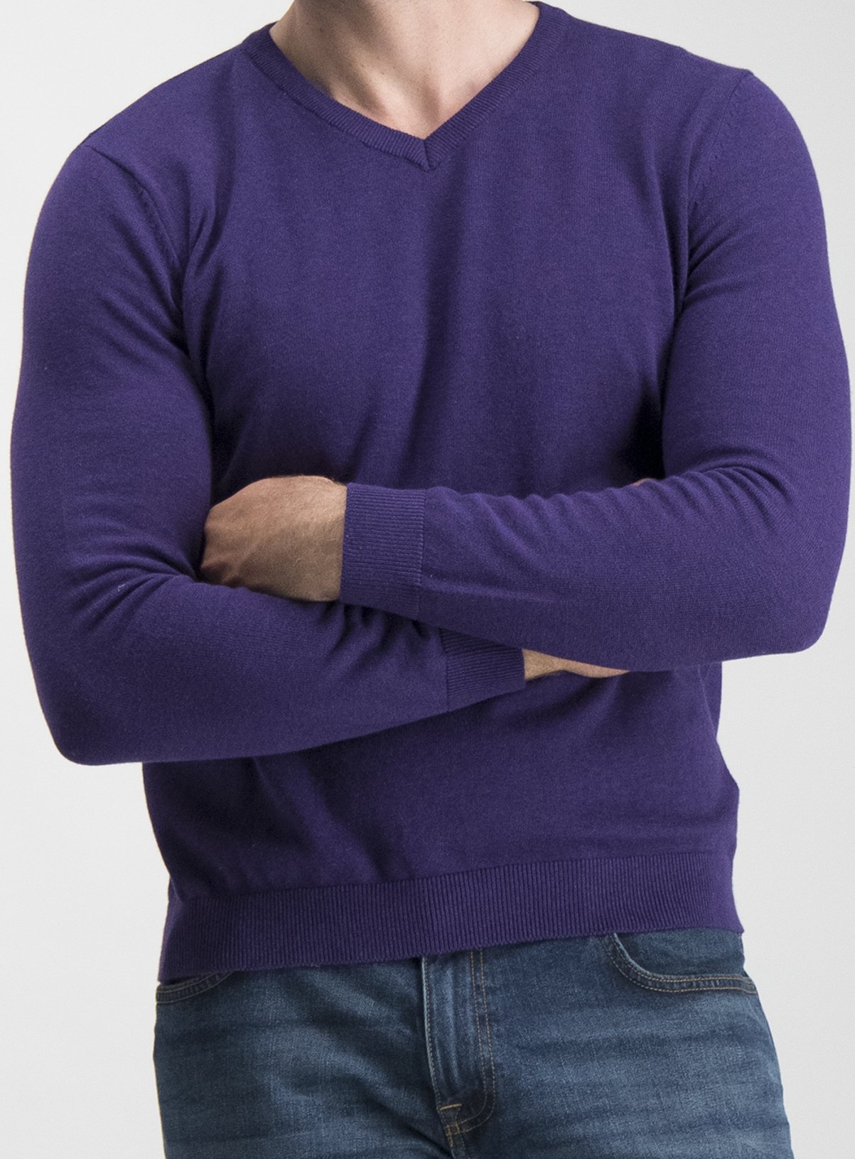 Purple V-Neck Jumper Review