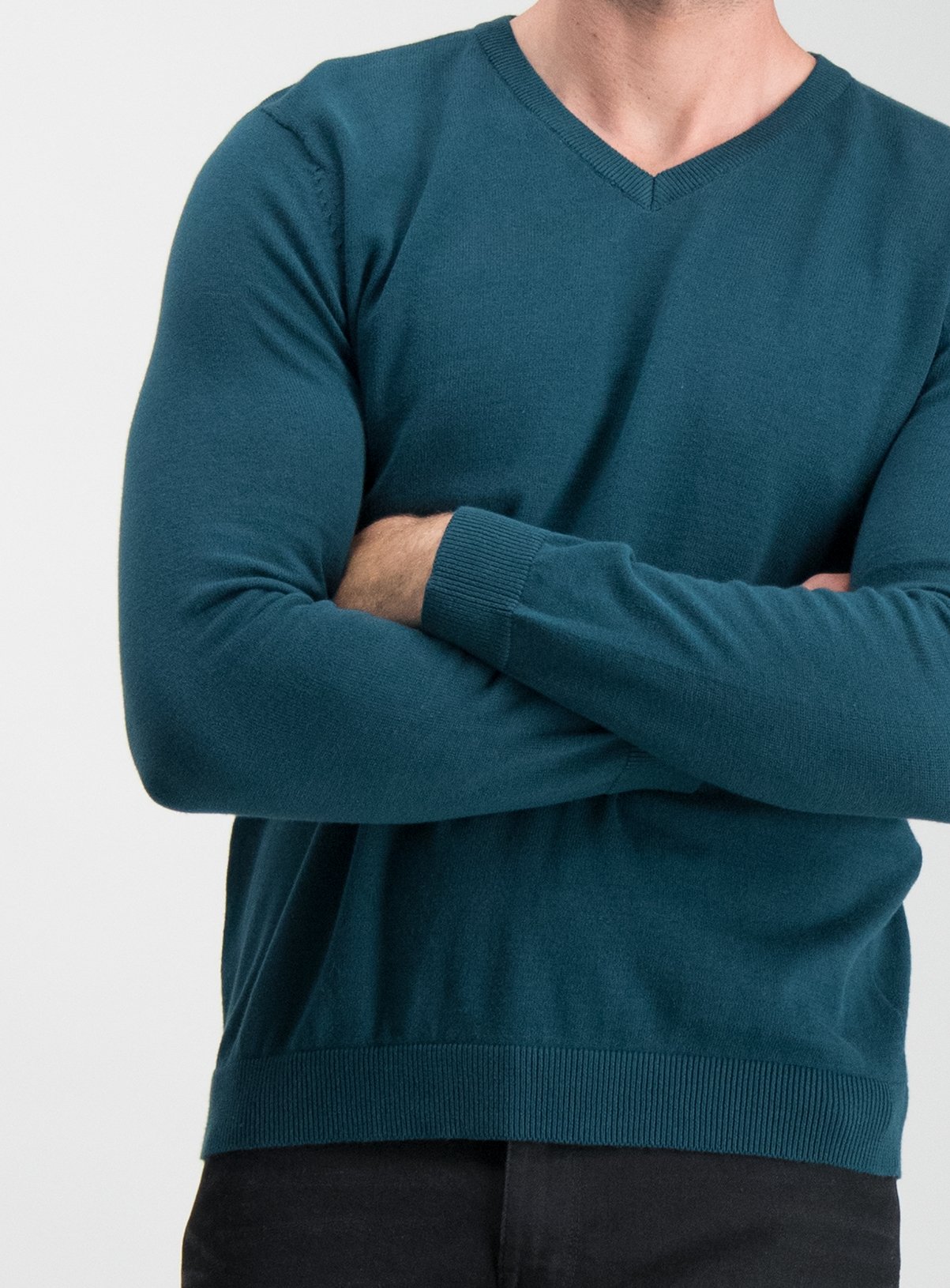 Dark Green V-Neck Jumper Review