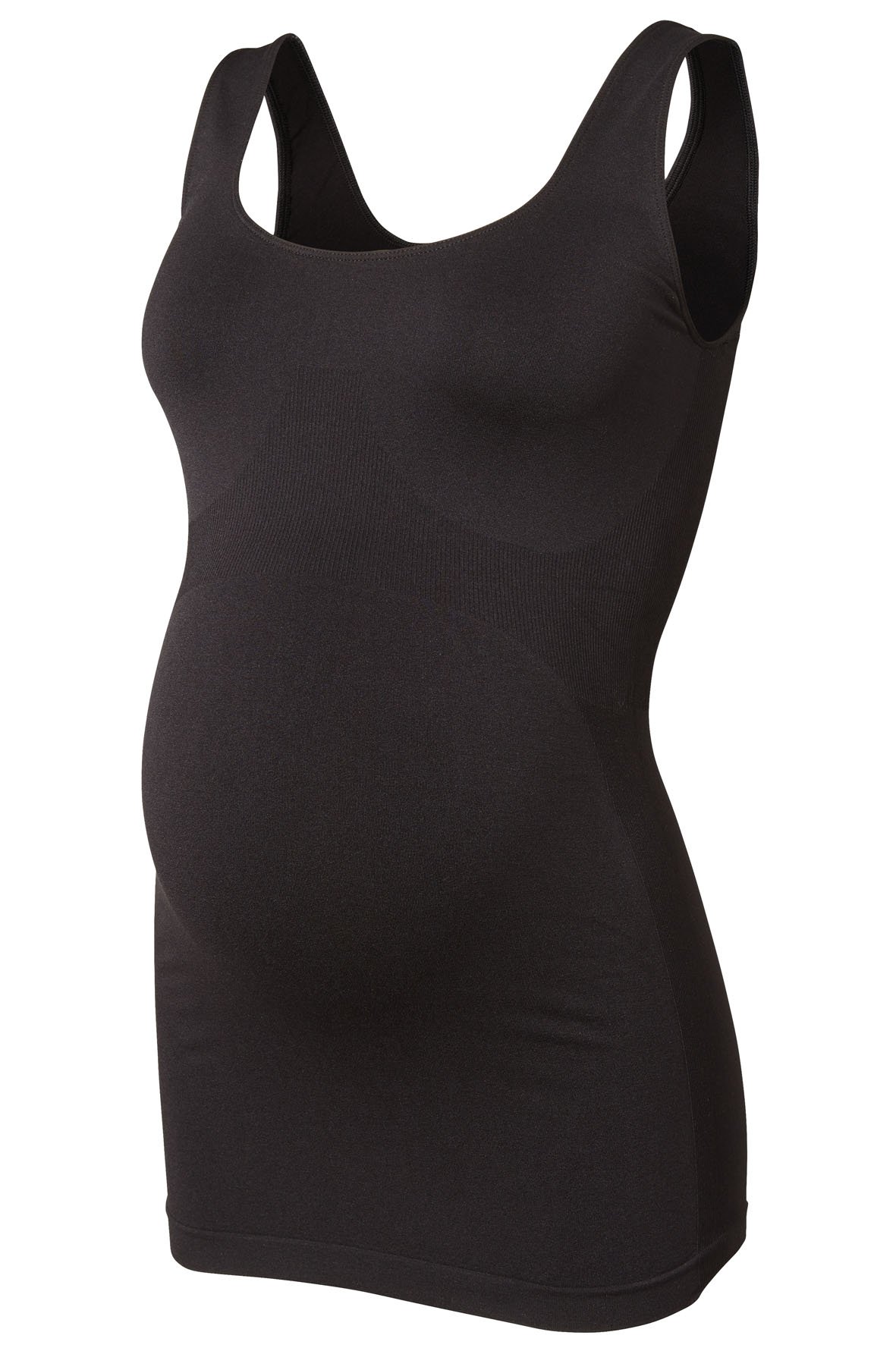 Maternity Black Ribbed Tank Top Review