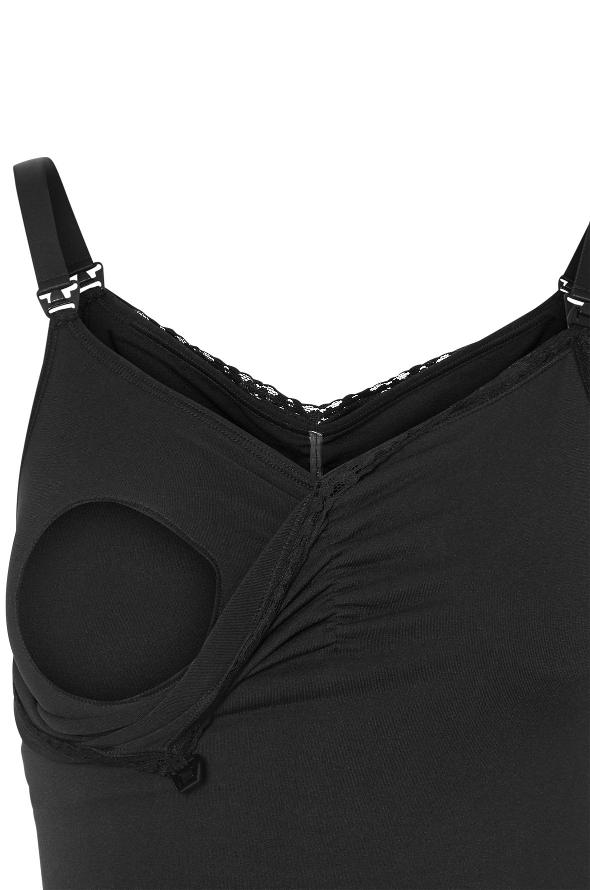 Nursing Black Camisole Top Review