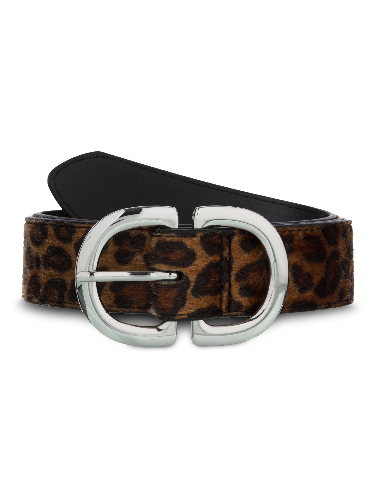 Brown Leopard Print Faux Fur Belt Review