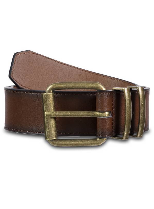 Buy Tan & Bronze Gun Metal Casual Belt - S | Accessories | Argos