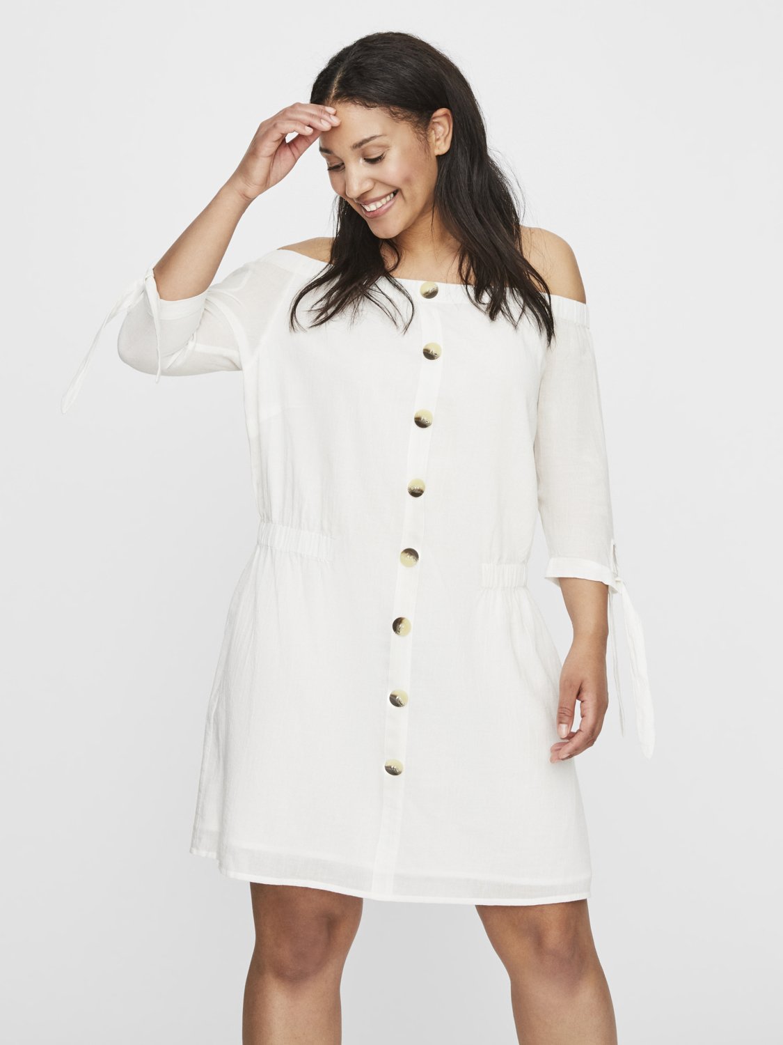 White Bardot Dress Review