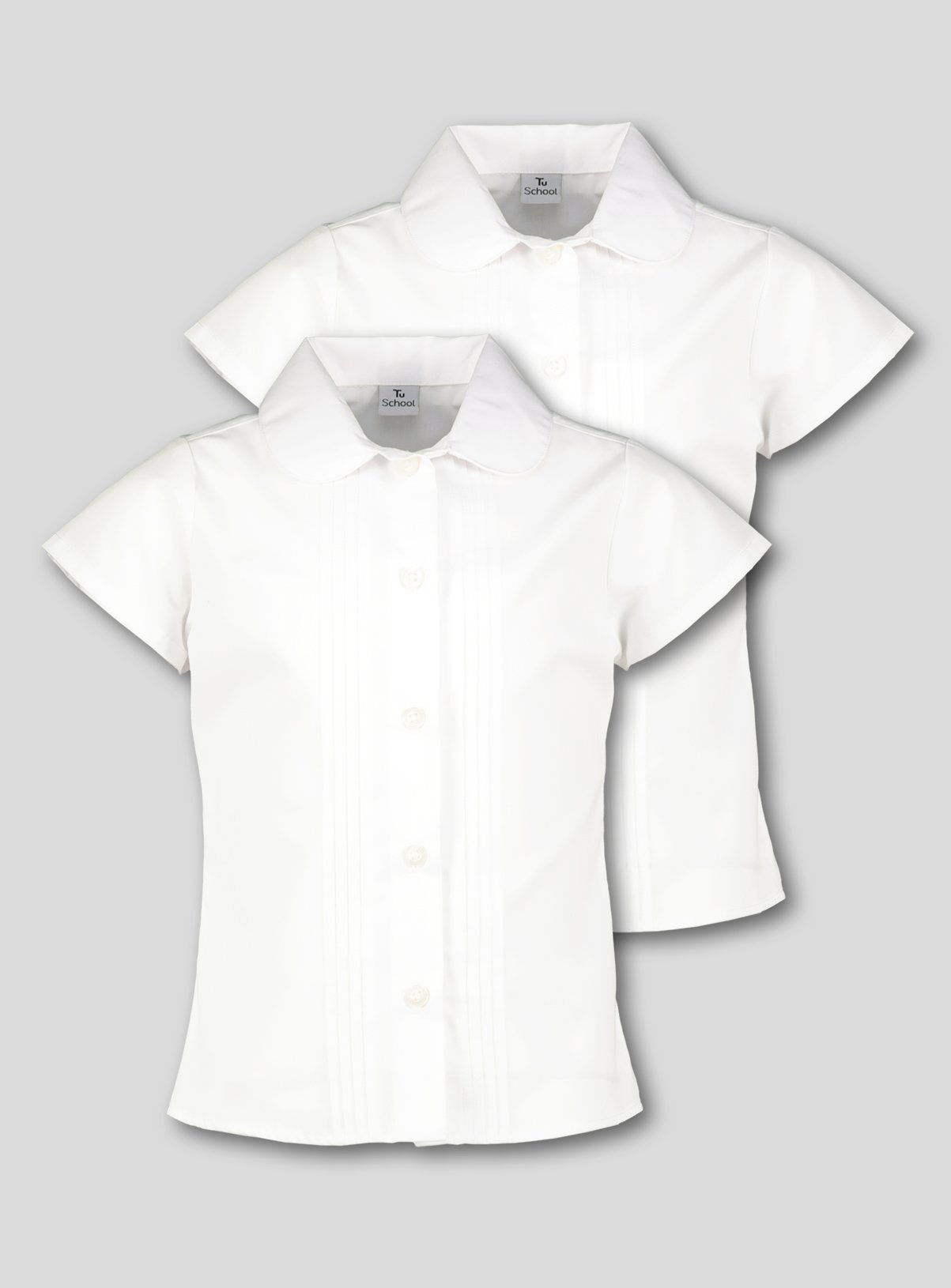 White Pintuck Blouses 2 Pack Review