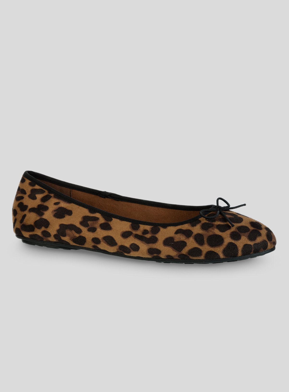 Tan & Black Animal Print Ballerina Shoes Review