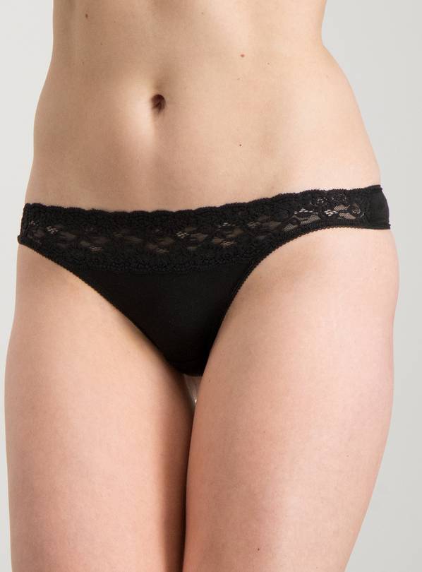 Mono Comfort Lace Thong 5 Pack - 6