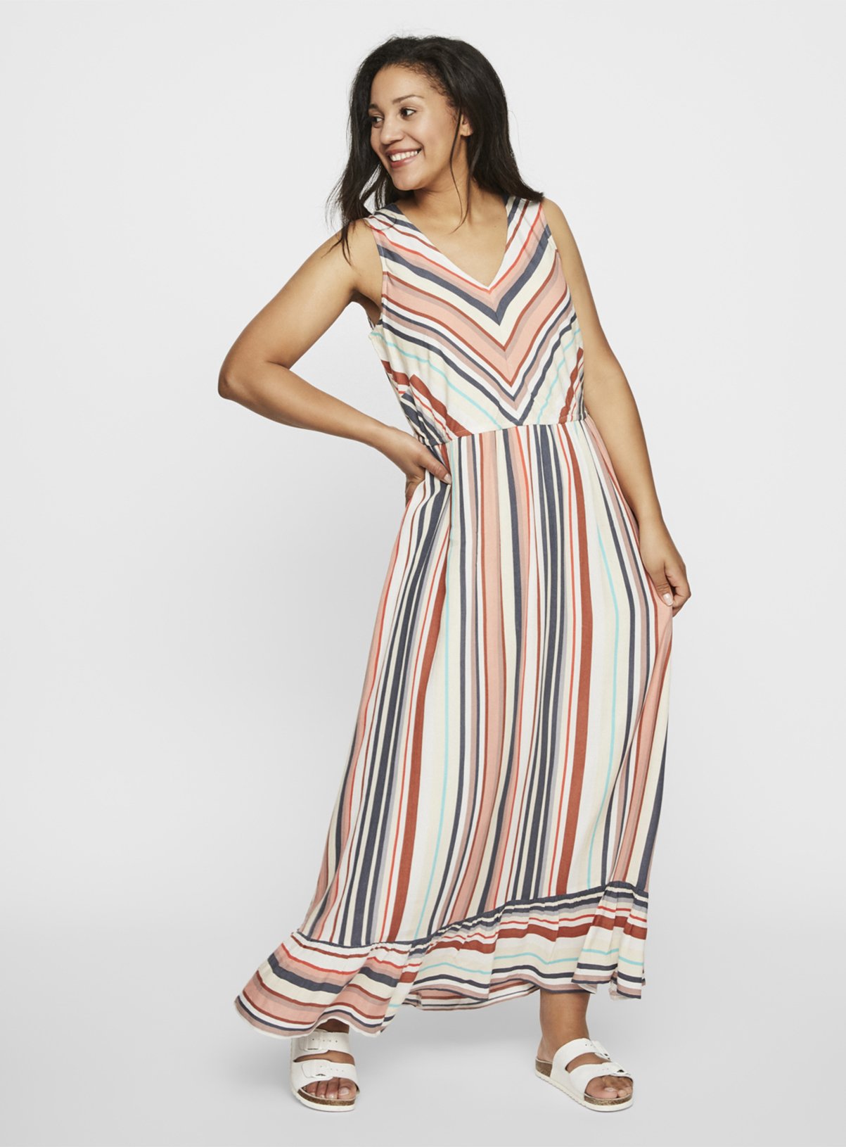 Stripe Maxi Dress Review