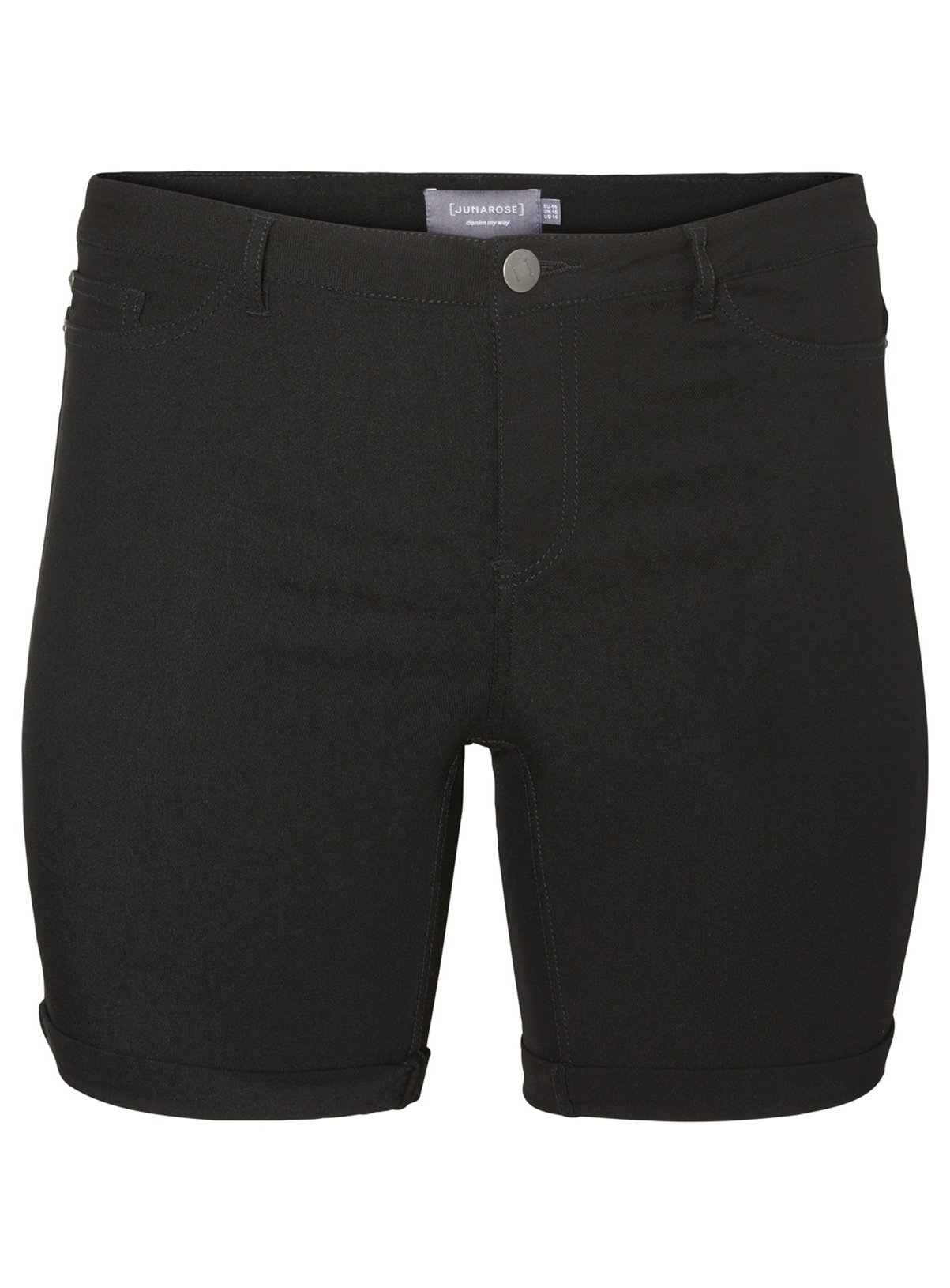 JUNAROSE Black Slim Fit Shorts Review