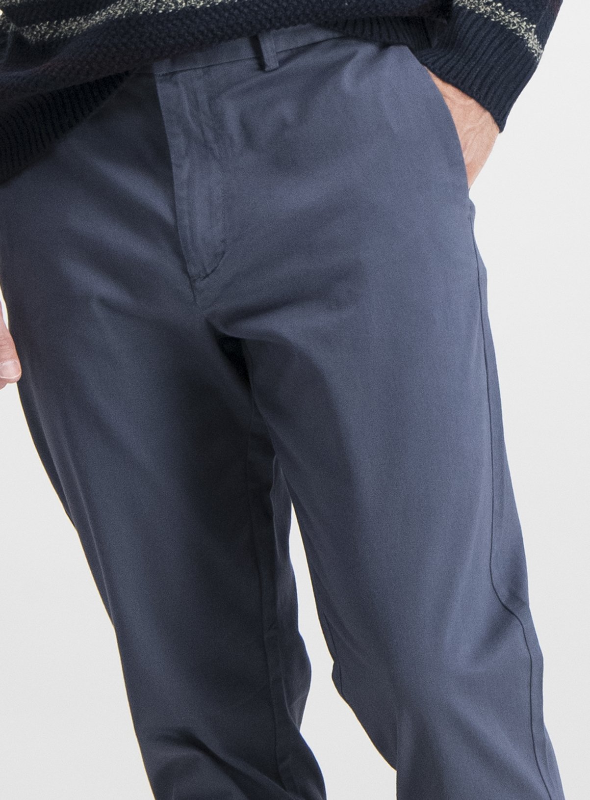 Washed Blue Slim Fit Chinos Review