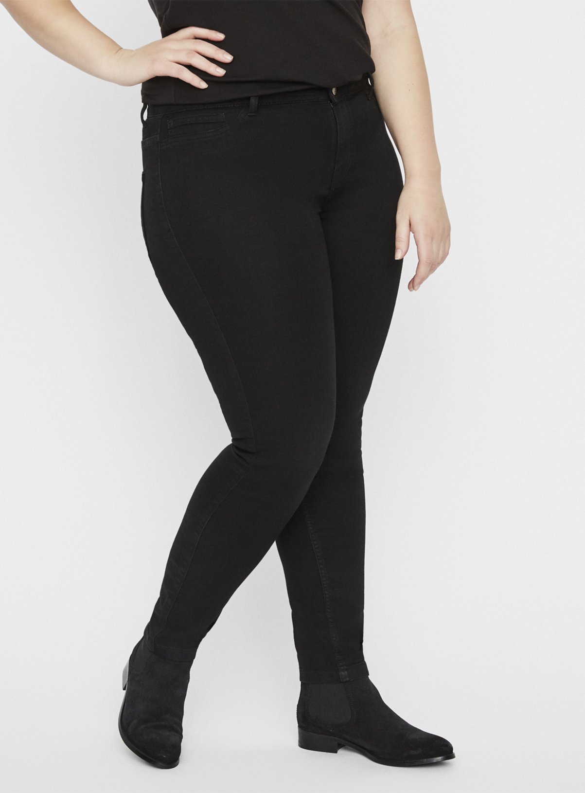 JUNAROSE Black Skinny Fit Jeans Review