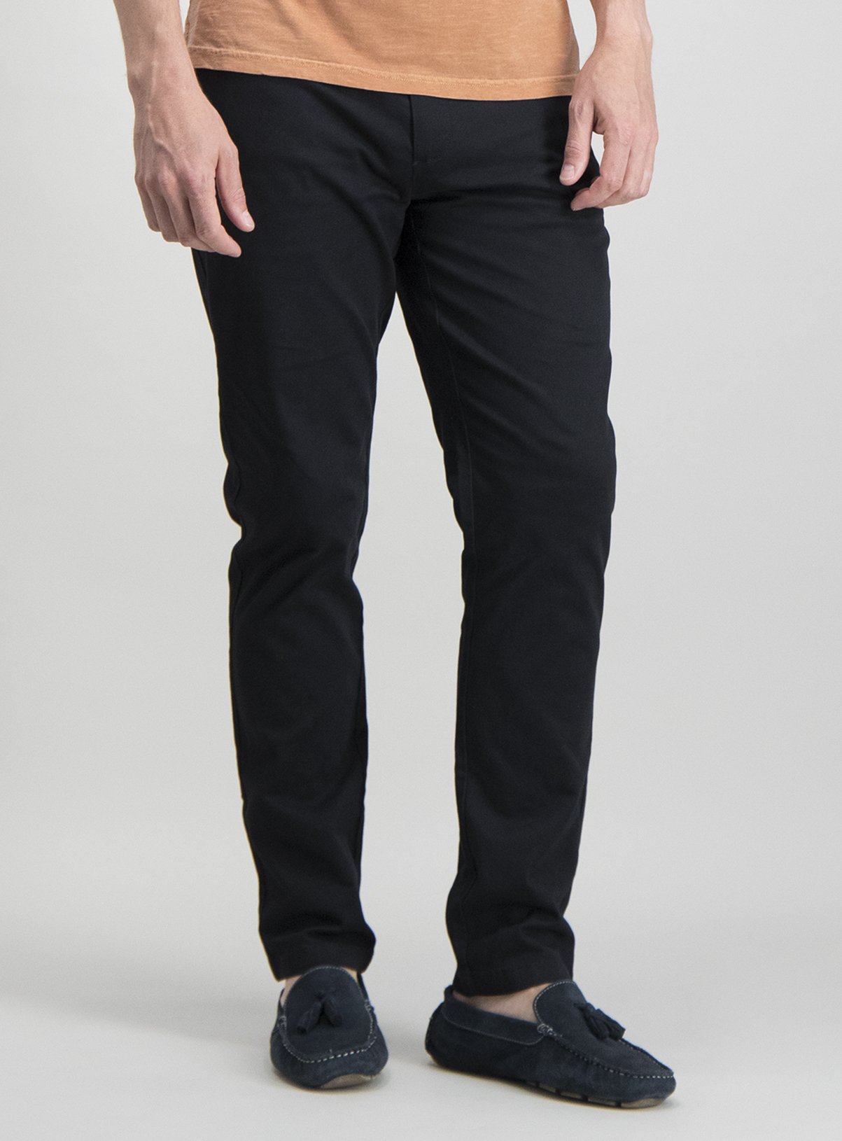 Black Skinny Fit Chino With Stretch Review