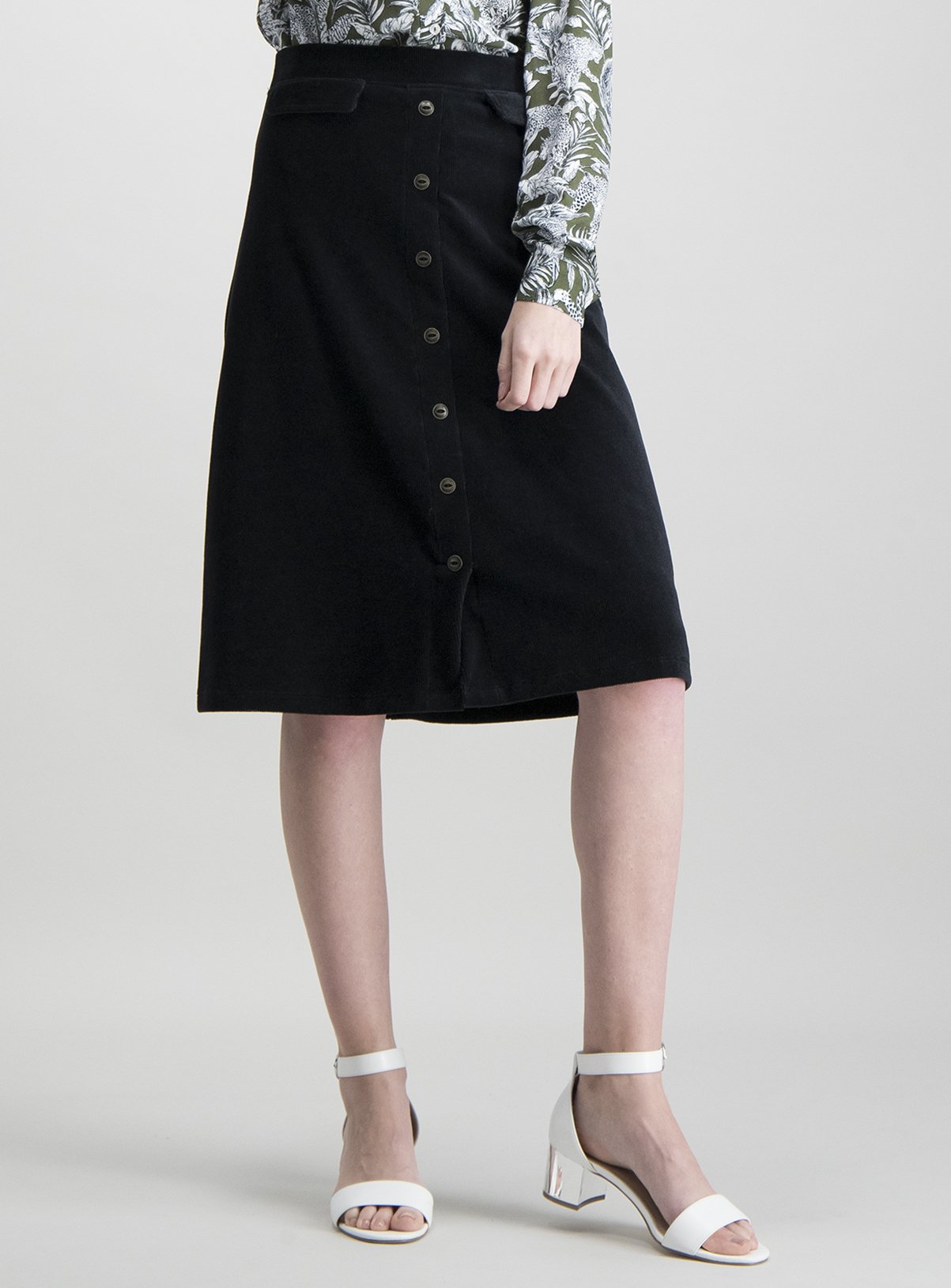 black a line skirt