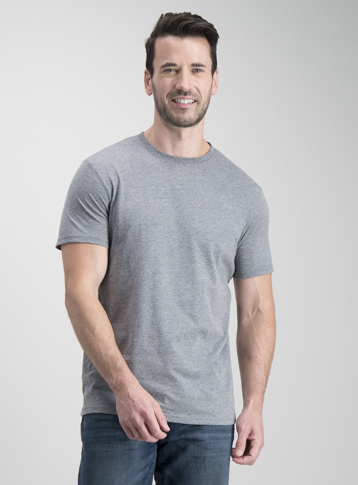 Grey Marl Crew Neck T-Shirt Review