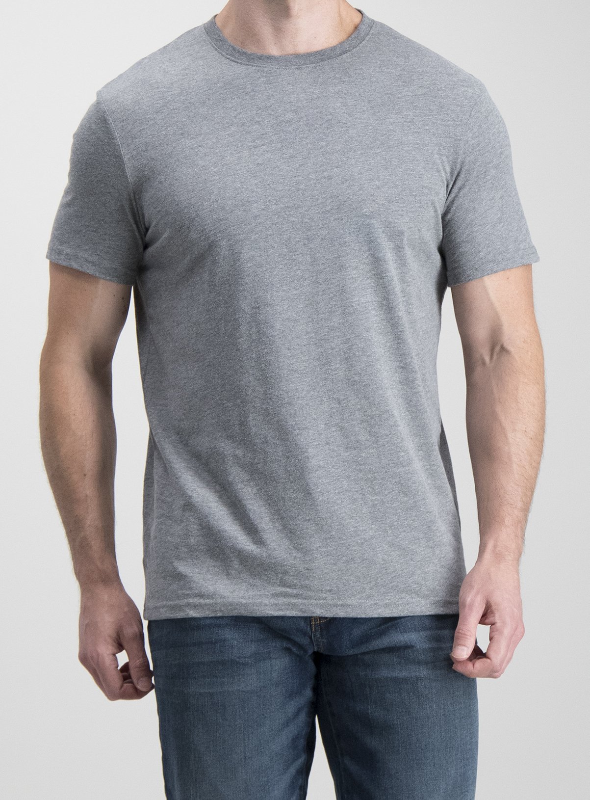 Grey Marl Crew Neck T-Shirt Review