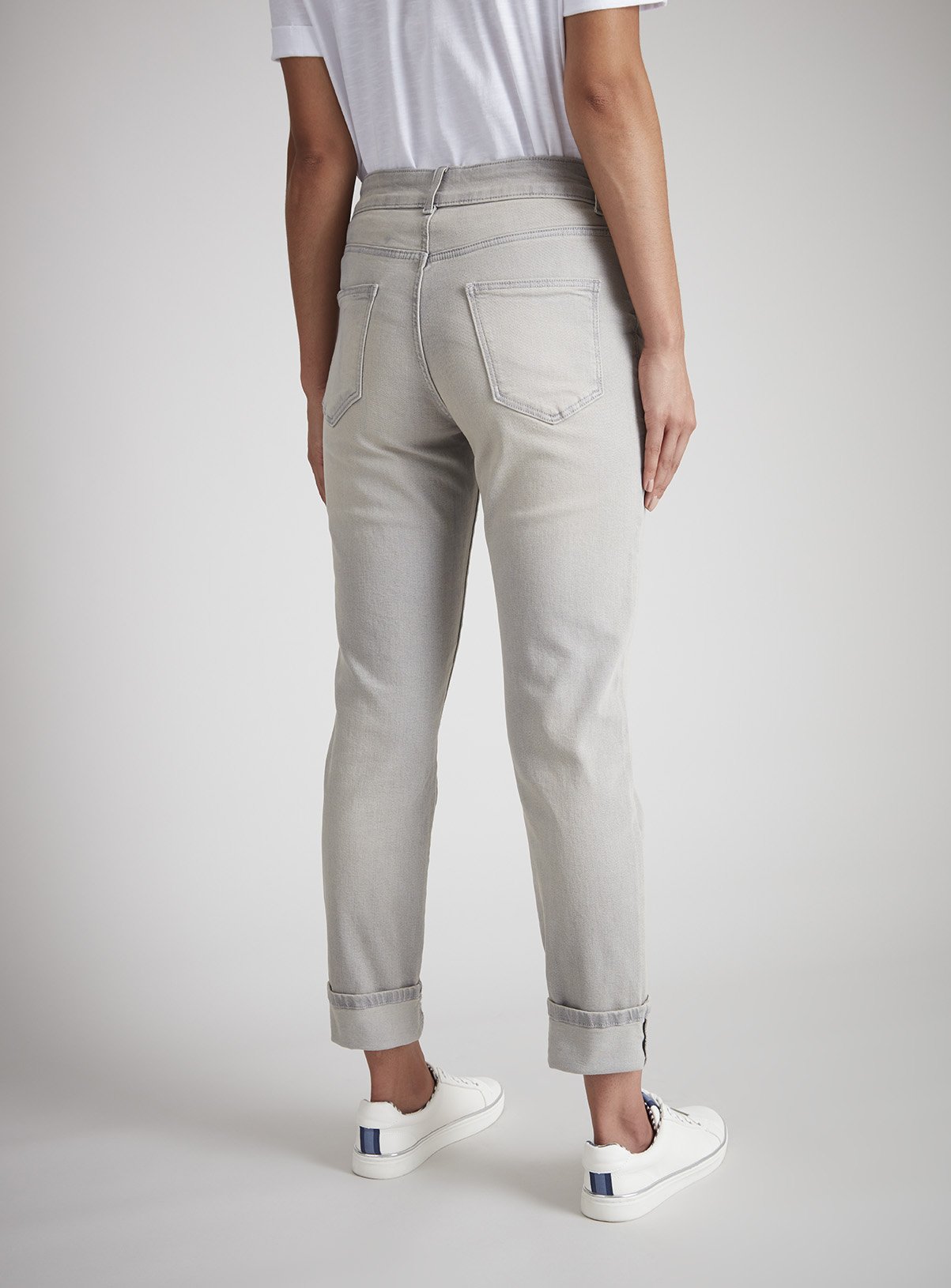 Light Grey Girlfriend Jeans Review