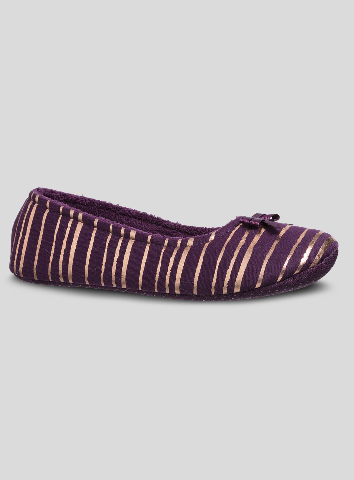 dark purple slippers