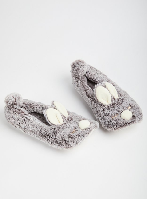 bunny slippers women's